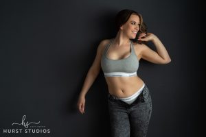 Boudoir photo with calvin klein underwear